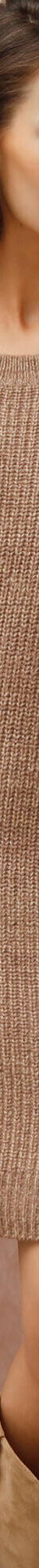 Robe-pull chinée manches longues, épaule boutonnée (taupe chiné) Robe-pull chinée manches longues, épaule boutonnée (taupe chiné)